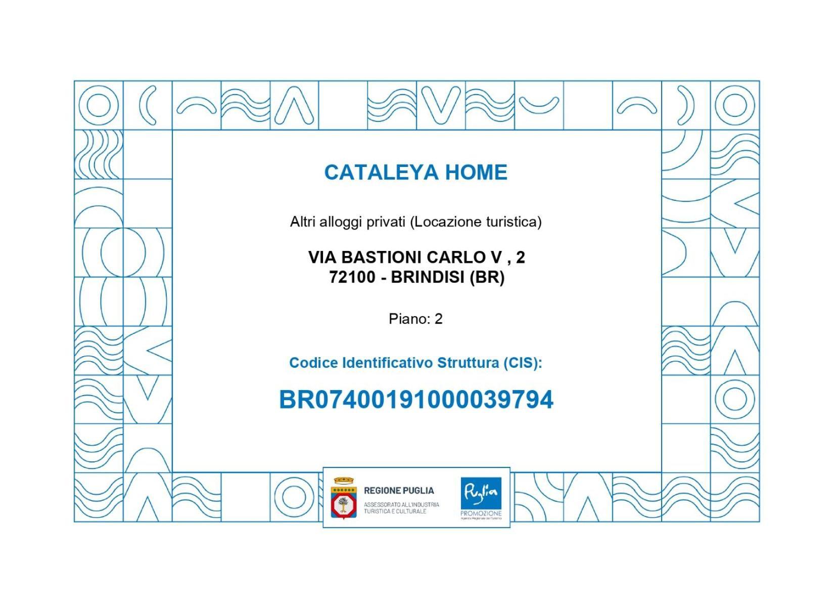 Appartamento Cataleya Home Brindisi Eksteriør billede